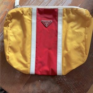 Authentic Prada Nylon Make-Up Bag.